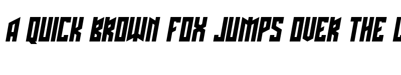 Preview of Schwachsinn Italic font