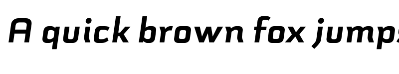 Preview of Schwager Sans Black Italic font