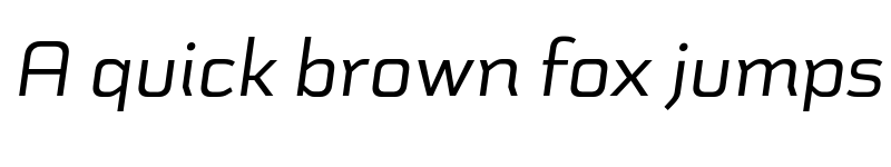 Preview of Schwager Sans Italic font