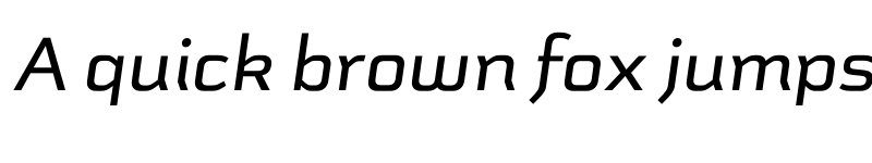 Preview of Schwager Sans Medium It font