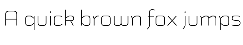 Preview of Schwager Sans Thin font