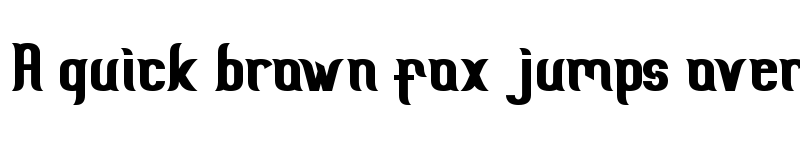 Preview of Scientist Castle Regular font