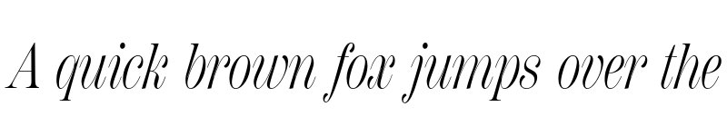 Preview of Scotch Display Compressed Light Italic font