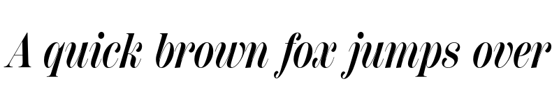 Preview of Scotch Display Compressed SemiBold Italic font