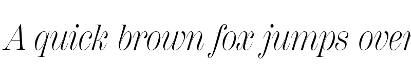 Preview of Scotch Display Condensed Light Italic font