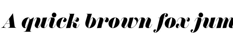 Preview of Scotch Display Fat Italic font