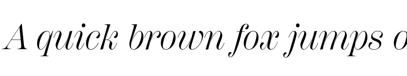 Preview of Scotch Display Italic font