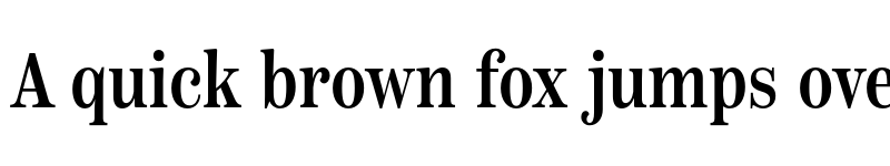 Preview of Scotch Text Compressed Medium font