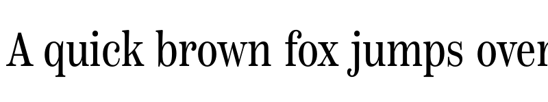 Preview of Scotch Text Compressed Roman font