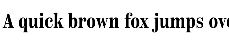 Preview of Scotch Text Compressed SemiBold font