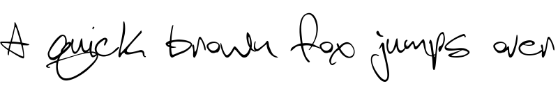 Preview of Scotosaurus Regular font