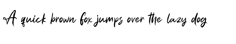 Preview of Scotties Regular font