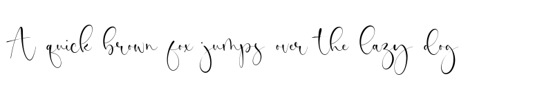 Preview of Scottish Opulent Regular font