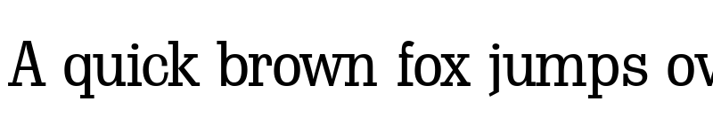 Preview of ScoutLightDB Normal font