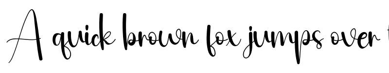 Preview of Scrapbook Regular font