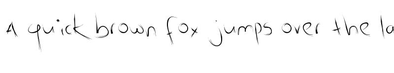 Preview of Scratch Kit Regular font