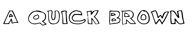 Preview of Scrawllege Normal font