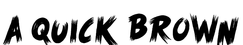 Preview of Scream Again Regular font