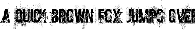 Preview of screamo Regular font