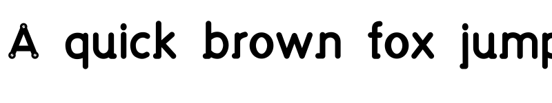 Preview of screwround Bold font