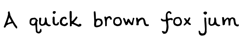 Preview of Scrogglet Regular font