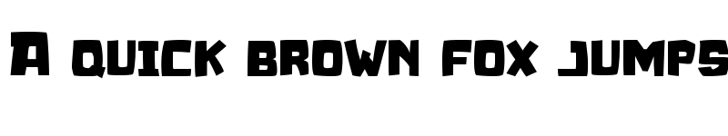 Preview of SCRUBLAND Regular font