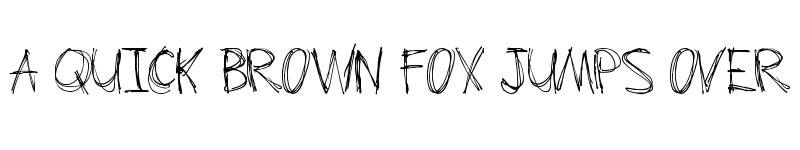 Preview of Scrum-Bucket Regular font