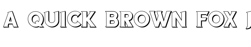 Preview of Sea Gardens 3D Regular font