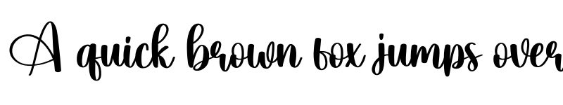 Preview of Seabird Regular font