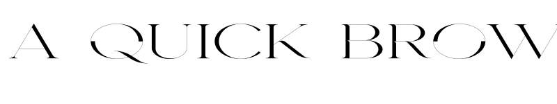 Preview of Seafont Widest 1 font