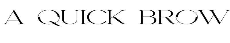 Preview of Seafont Widest 2 font