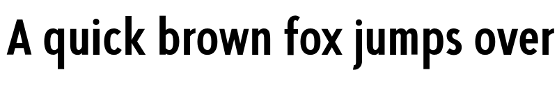 Preview of SeanSans CompressedExtrabold font