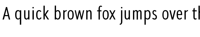 Preview of SeanSans CompressedRegular font
