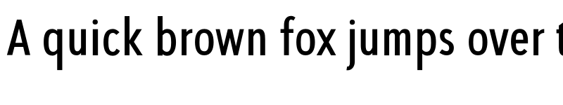 Preview of SeanSans CompressedSemibold font