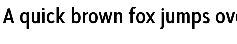 Preview of SeanSans CondensedBold font