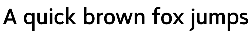 Preview of SeanSans NarrowBold font