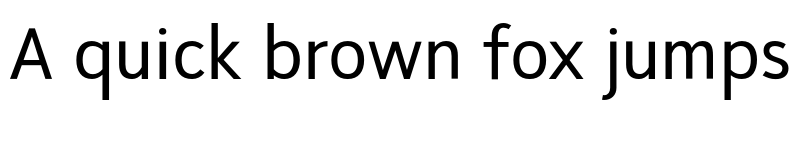 Preview of SeanSans NarrowMedium font