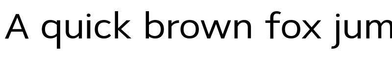 Preview of SeanSans NormalMedium font