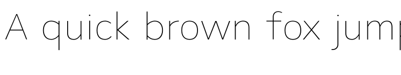 Preview of SeanSans NormalThin font