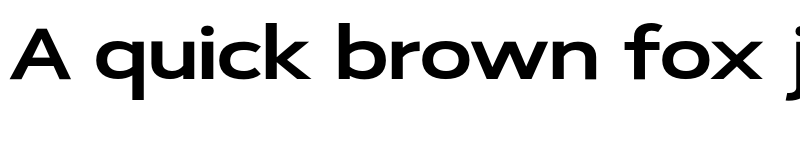 Preview of SeanSans WideBlack font