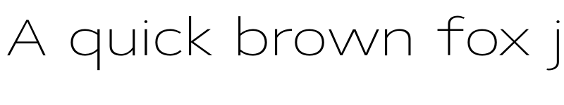 Preview of SeanSans WideExtralight font