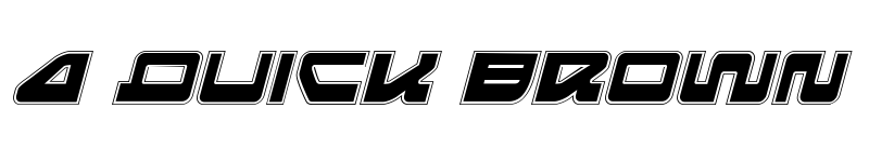 Preview of Searider Falcon Pro Italic Italic font