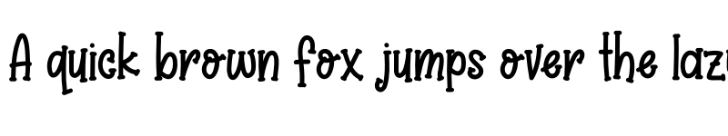 Preview of Seaweed Regular font