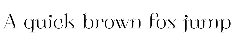 Preview of Sebian Regular font