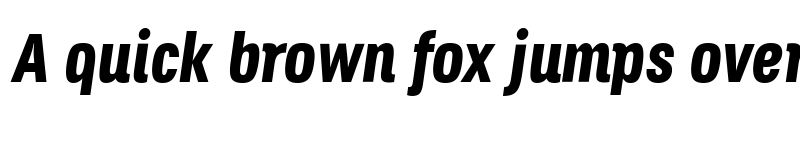 Preview of Secuela Extra Bold Italic font