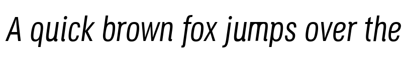 Preview of Secuela Italic font
