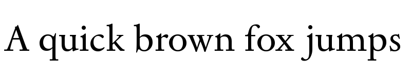 Preview of Sedan Regular font