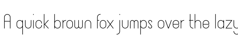 Preview of Sedona Regular font