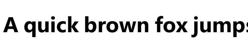 Preview of Segoe Pro Bold font