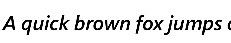 Preview of Segoe Pro Semibold Italic font